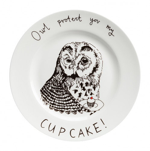 тарелка owl protect you my cup cake в Таганроге