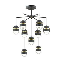 подвесная светодиодная люстра odeon light minion 4118/45cl в Таганроге