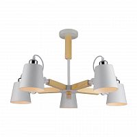 потолочная люстра arte lamp a7141pl-5wh белая в Таганроге