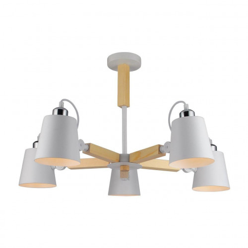 потолочная люстра arte lamp a7141pl-5wh белая в Таганроге