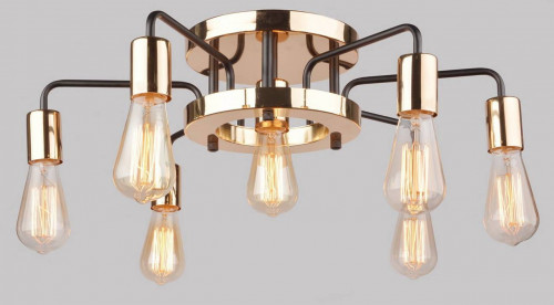 потолочная люстра arte lamp gelo a6001pl-7bk в Таганроге