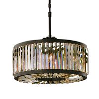 люстра welles round d50 черная, прозрачное стеко в Таганроге