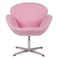 кресло swan chair светло-розовое в Таганроге