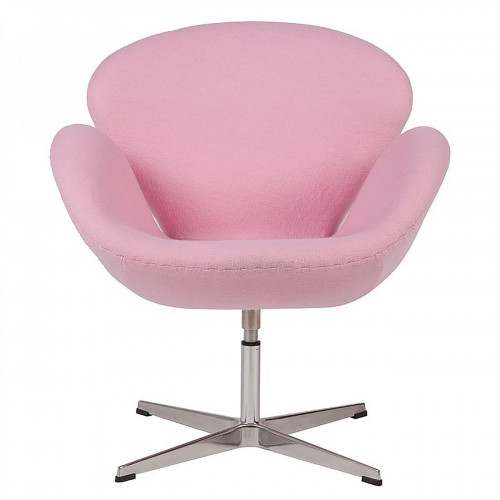кресло swan chair светло-розовое в Таганроге