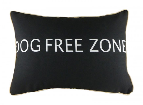 подушка с надписью dog free zone в Таганроге
