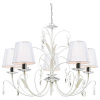 подвесная люстра arte lamp romana snow a1743lm-5wh в Таганроге