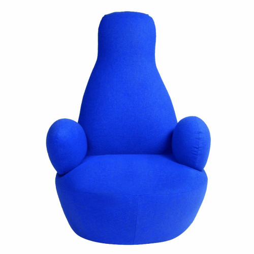 кресло bottle chair синее в Таганроге