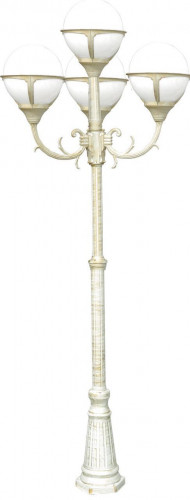 садово-парковый светильник arte lamp monaco a1497pa-4wg в Таганроге