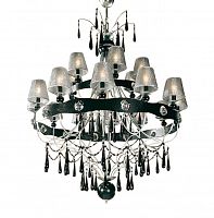 люстра 6886/12+6 v2515 от mm lampadari черная/серая в Таганроге