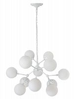 подвесная люстра crystal lux medea white sp12 белая в Таганроге