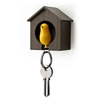 держатель+брелок для ключей sparrow коричневый-желтый в Таганроге