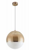 подвесной светильник crystal lux optima sp1 gold d300 в Таганроге