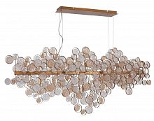 подвесной светильник crystal lux deseo sp15 l1400 gold в Таганроге