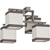 потолочная люстра tk lighting 409 lea gray 4 в Таганроге