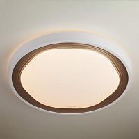 потолочный светодиодный светильник eurosvet range 40006/1 led кофе в Таганроге