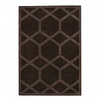 ковер ashton cocoa coffe 150x220 коричневый в Таганроге
