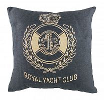 подушка с гербом королевского royal yacht club denim в Таганроге