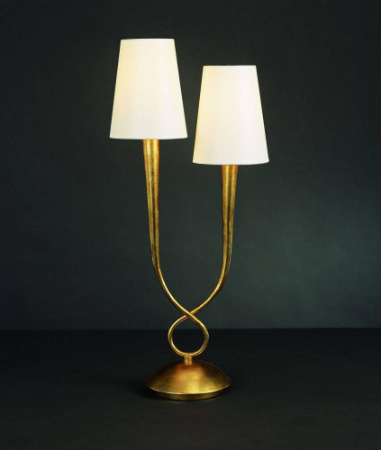 настольная лампа mantra paola painted gold 3546 в Таганроге