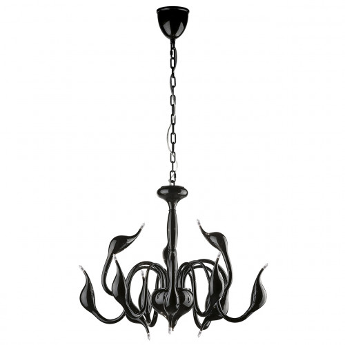 подвесная люстра lightstar cigno collo bk 751127 в Таганроге
