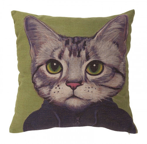 подушка с принтом mr. cat в Таганроге