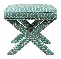 табурет мягкий бирюзовый remy ottoman в Таганроге
