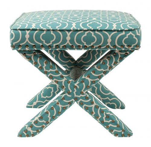 табурет мягкий бирюзовый remy ottoman в Таганроге