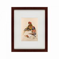 картина: albanian guards in bursa, turkey, 1850 в Таганроге