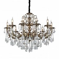 подвесная люстра omnilux grosseto oml-77733-12 бронза в Таганроге