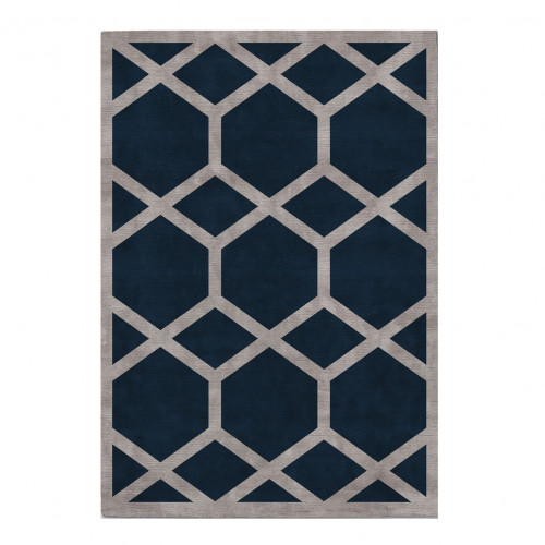 ковер ahston blue 200x290 синий в Таганроге