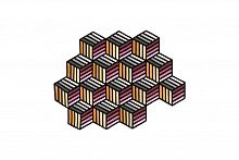 ковер parquet hexagon orange 203x153 от gan в Таганроге