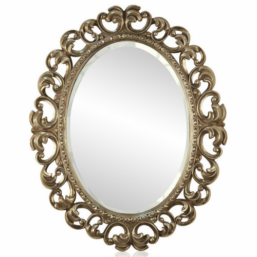овальное зеркало настенное золото шербур florentine silver/98 в Таганроге