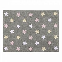 ковер stars tricolor серо-розовый в Таганроге