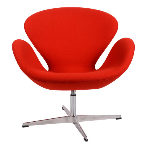 кресло arne jacobsen красное в Таганроге