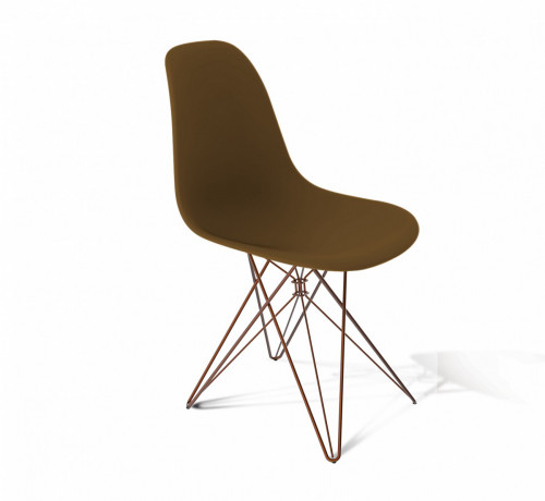 стул dsr коричневый s50 (eames style) в Таганроге