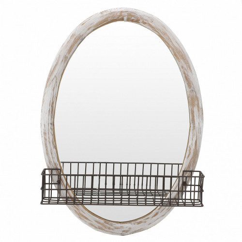 зеркало овальное с полкой history в Таганроге