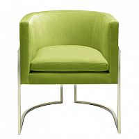 кресло julius chair велюр солнечный лайм в Таганроге