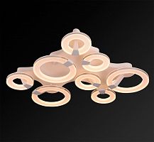 потолочный светодиодный светильник idlamp jenevra 397/l8pf-ledwhitechrome в Таганроге