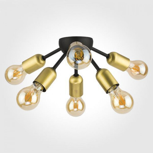 потолочная люстра tk lighting 1467 estrella black в Таганроге