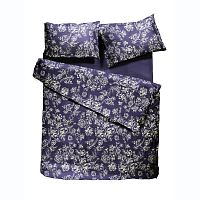 комплект постельного белья decoflux сатин 1.5 спальный peony indigo в Таганроге