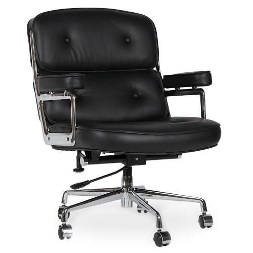 кресло eames style lobby chair черное в Таганроге