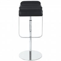 барный стул lem style piston stool черная кожа в Таганроге