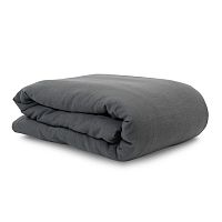 пододеяльник изо льна темно-серого цвета essential 150х200 в Таганроге