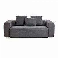 диван blok sofa 3 темно-серый от la forma (ex julia grup) в Таганроге