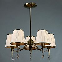 подвесная люстра brizzi alora ma01625ca/005 bronze cream в Таганроге