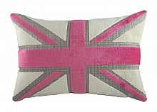 подушка с британским флагом pink velvet в Таганроге