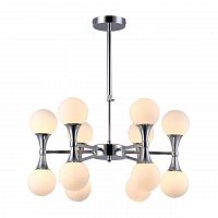 подвесная люстра arte lamp a9162lm-12cc белая в Таганроге
