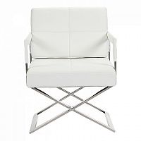 кресло aster x chair экокожа белое в Таганроге