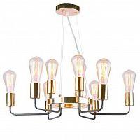 подвесная люстра arte lamp gelo a6001lm-9bk в Таганроге