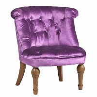 кресло sophie tufted slipper chair лиловое в Таганроге