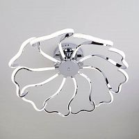 потолочный светодиодный светильник eurosvet begonia 90095/10 хром в Таганроге